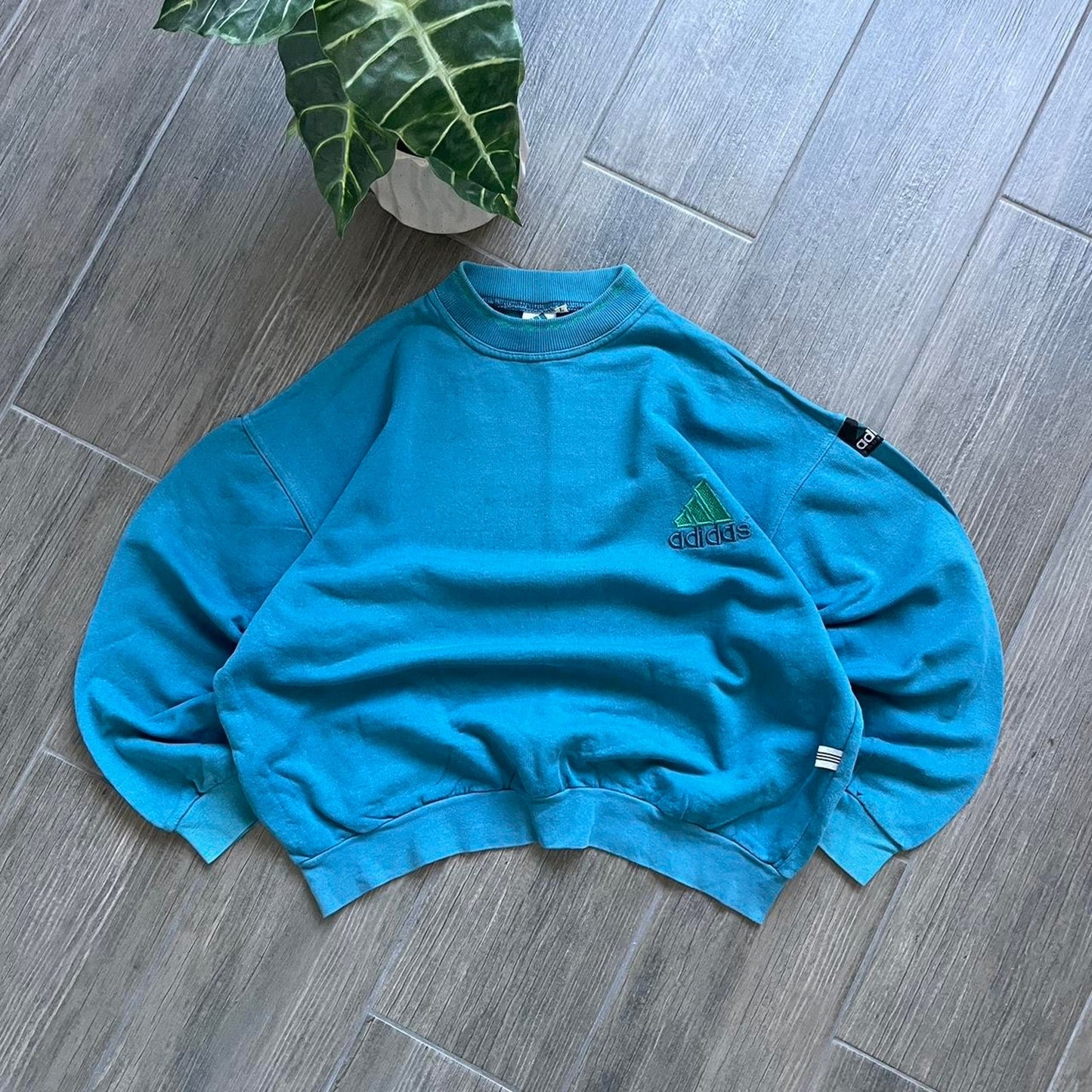Adidas equipment y2k baggy sweatshirt