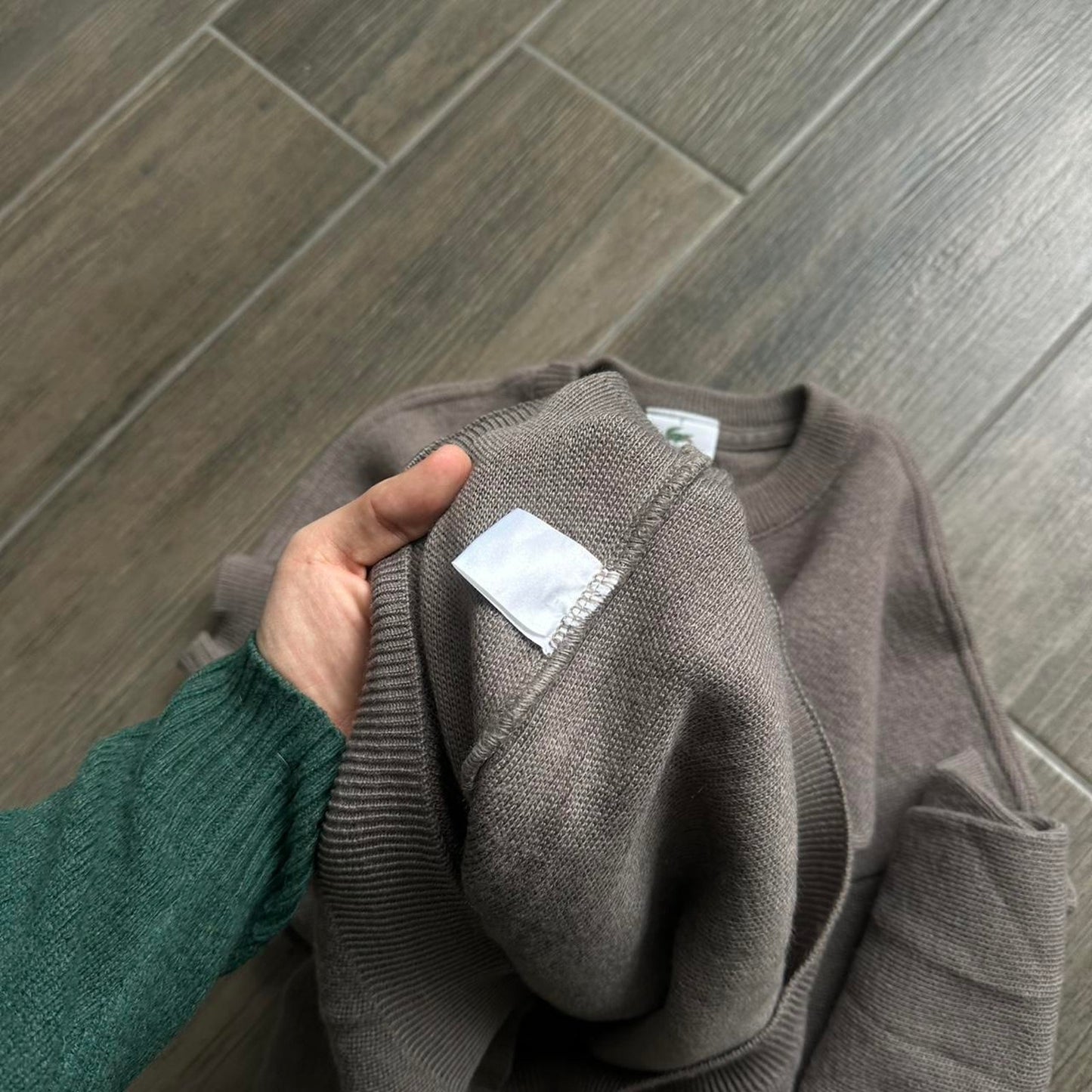 Lacoste vintage wool sweater