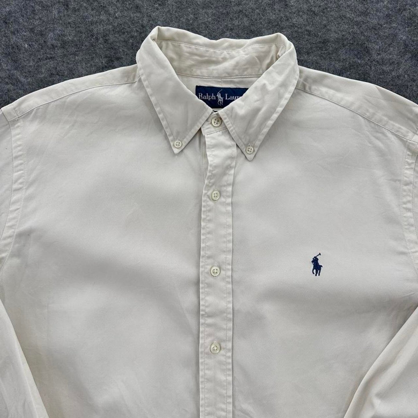 Ralph lauren white button up