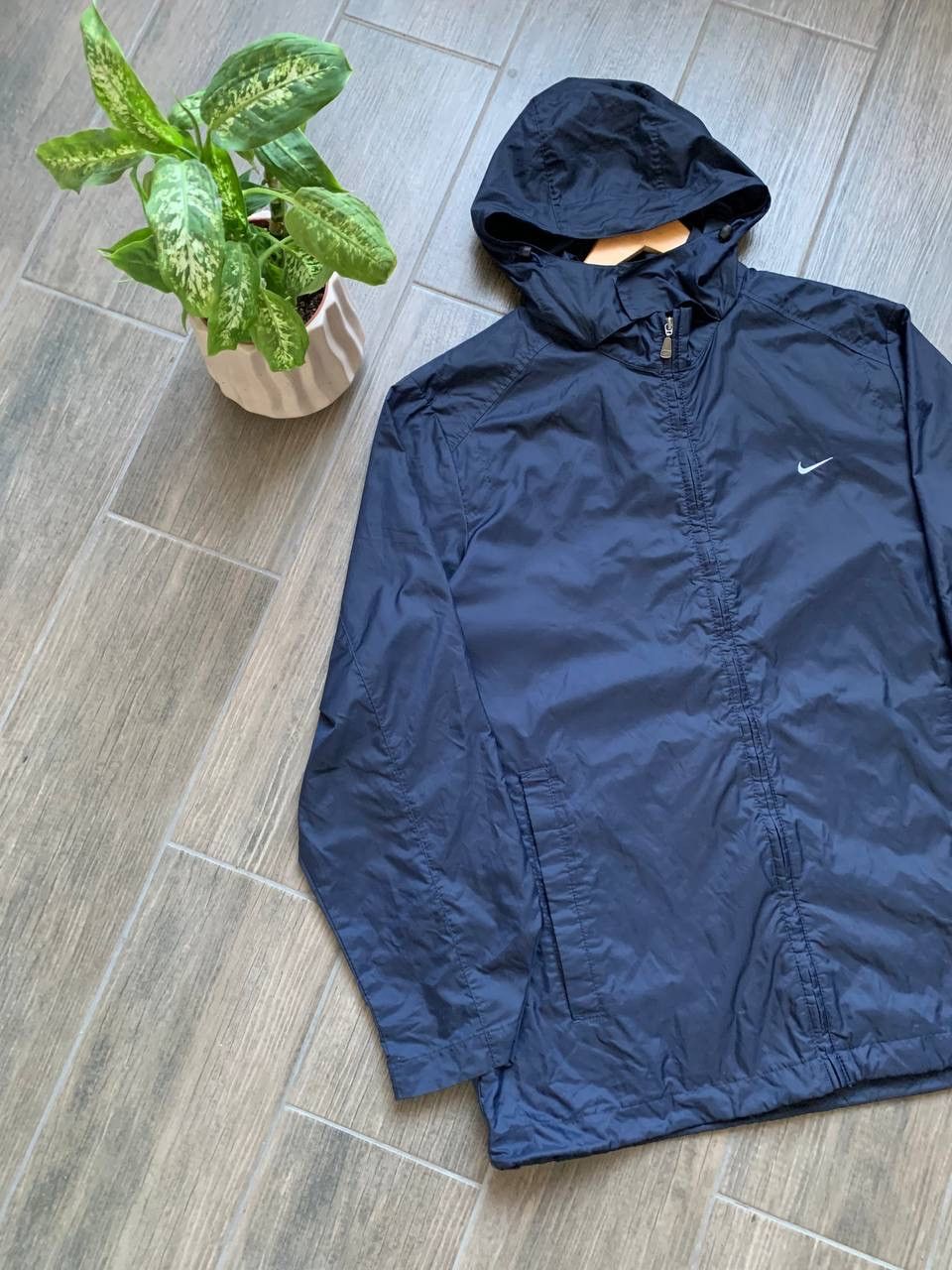 Nike navy y2k vintage light jacket