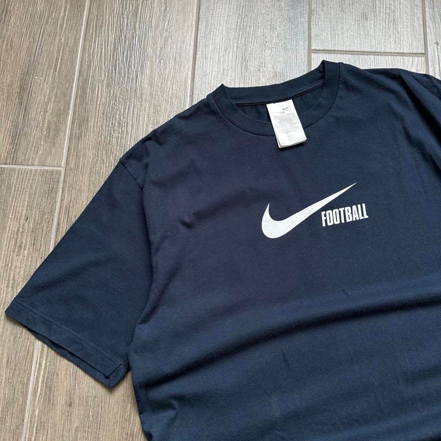 Nike navy blue football t-shirt
