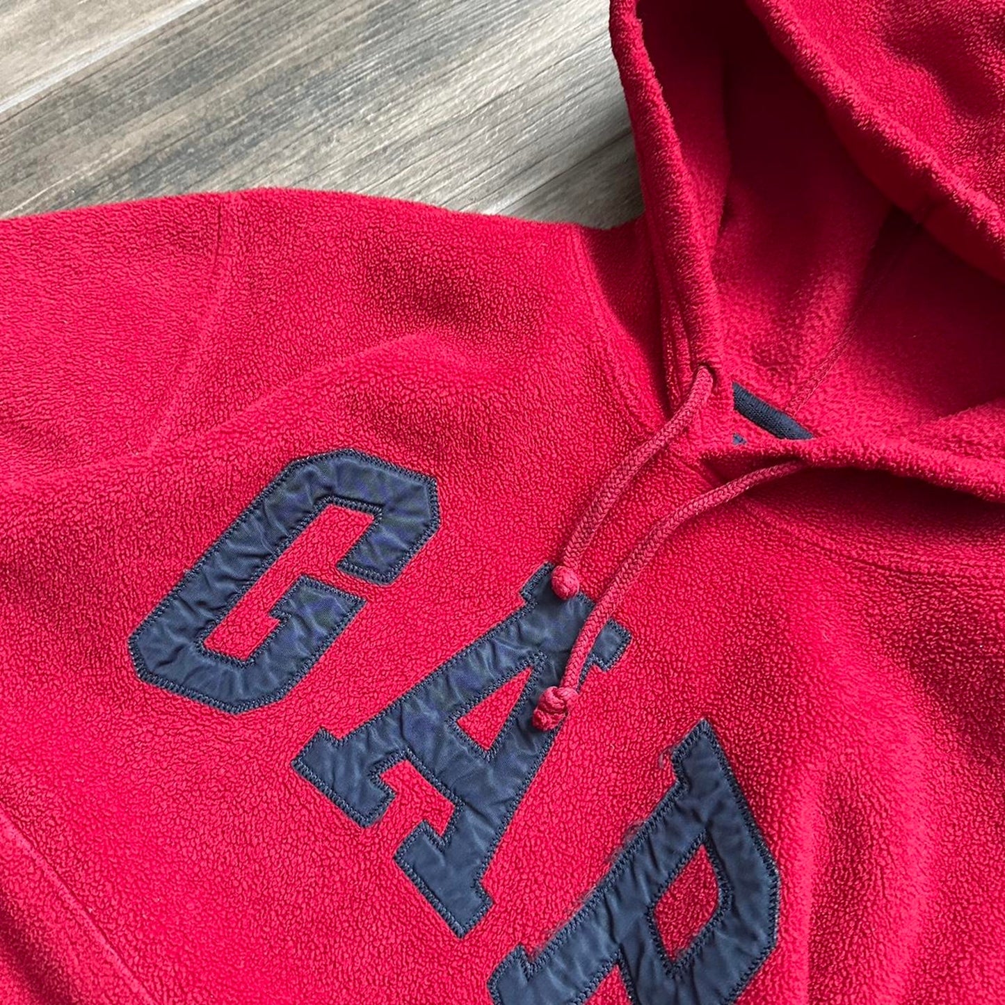 Gap fleece y2k travis style baggy hoodie