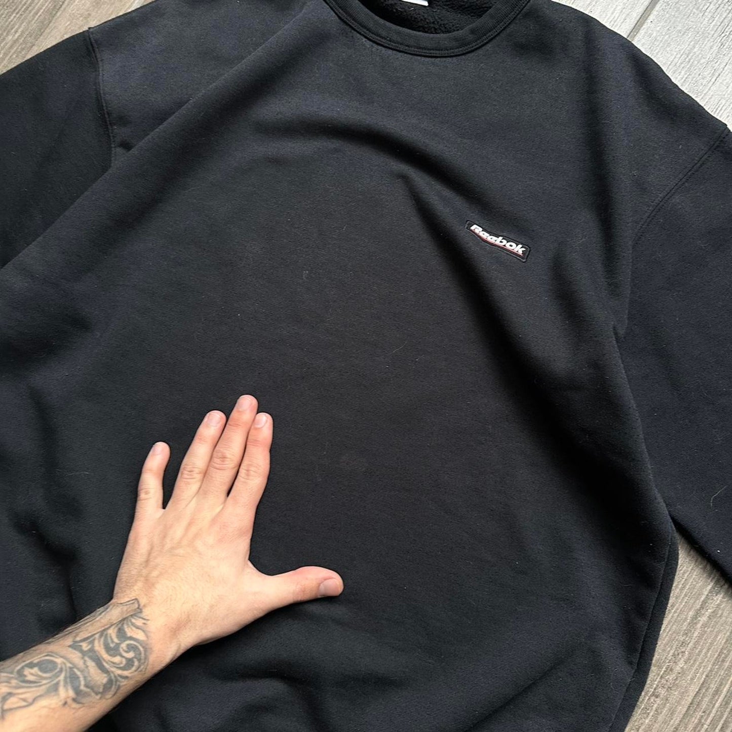 Reebok oversized y2k sport L sweatshirt