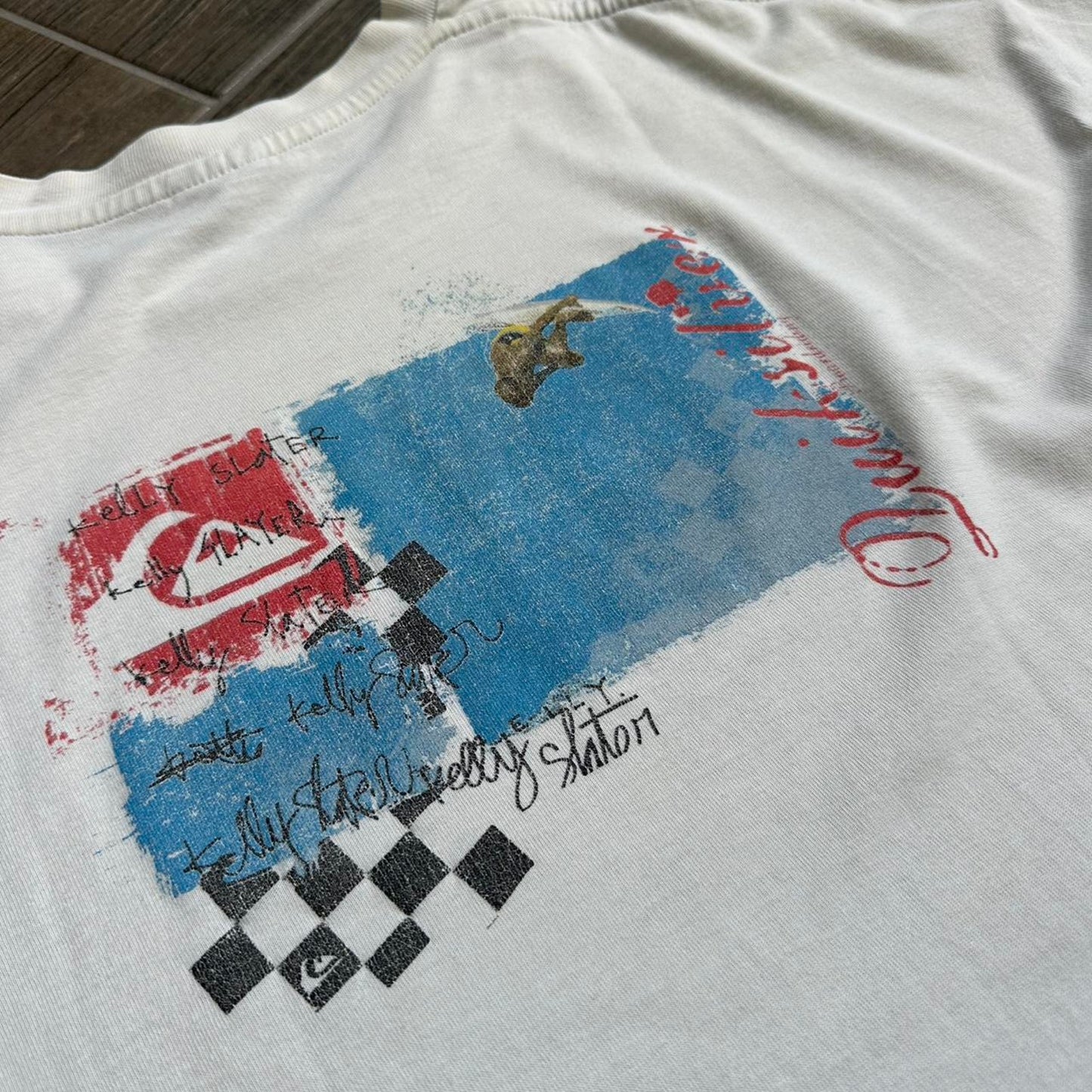 Quiksilver y2k surf-wear baggy tee