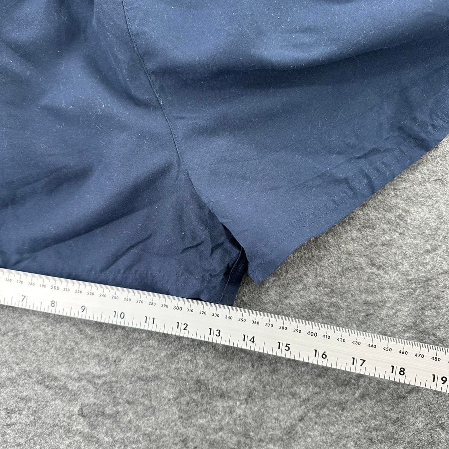 Nike navy blue running shorts