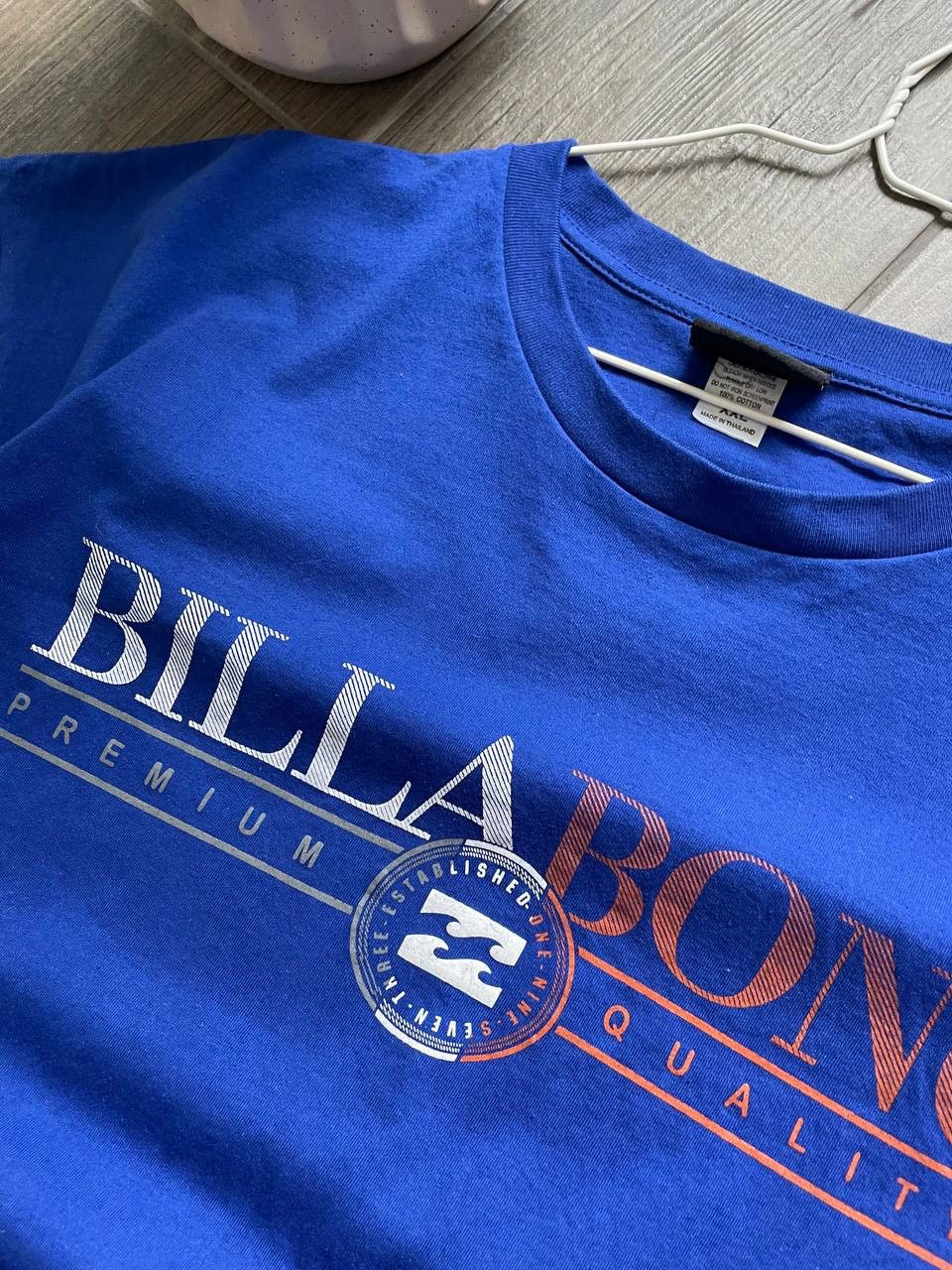 Billabong blue vintage baggy surf style t-shirt