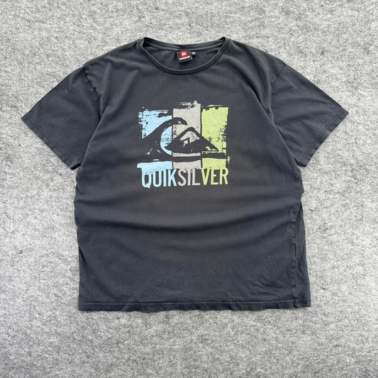 Y2k quiksilver surf t shirt with