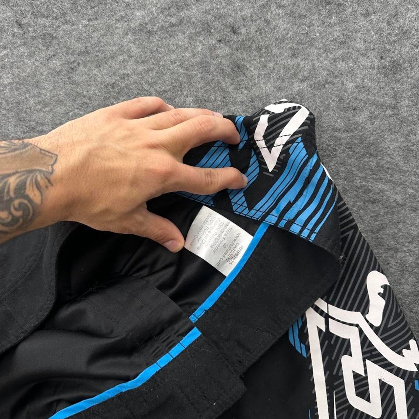 Fox racing black board shorts