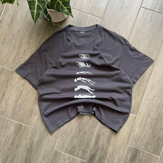 Human to universe evolution graphic