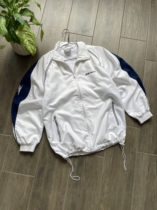 Reebok white gorpcore jacket