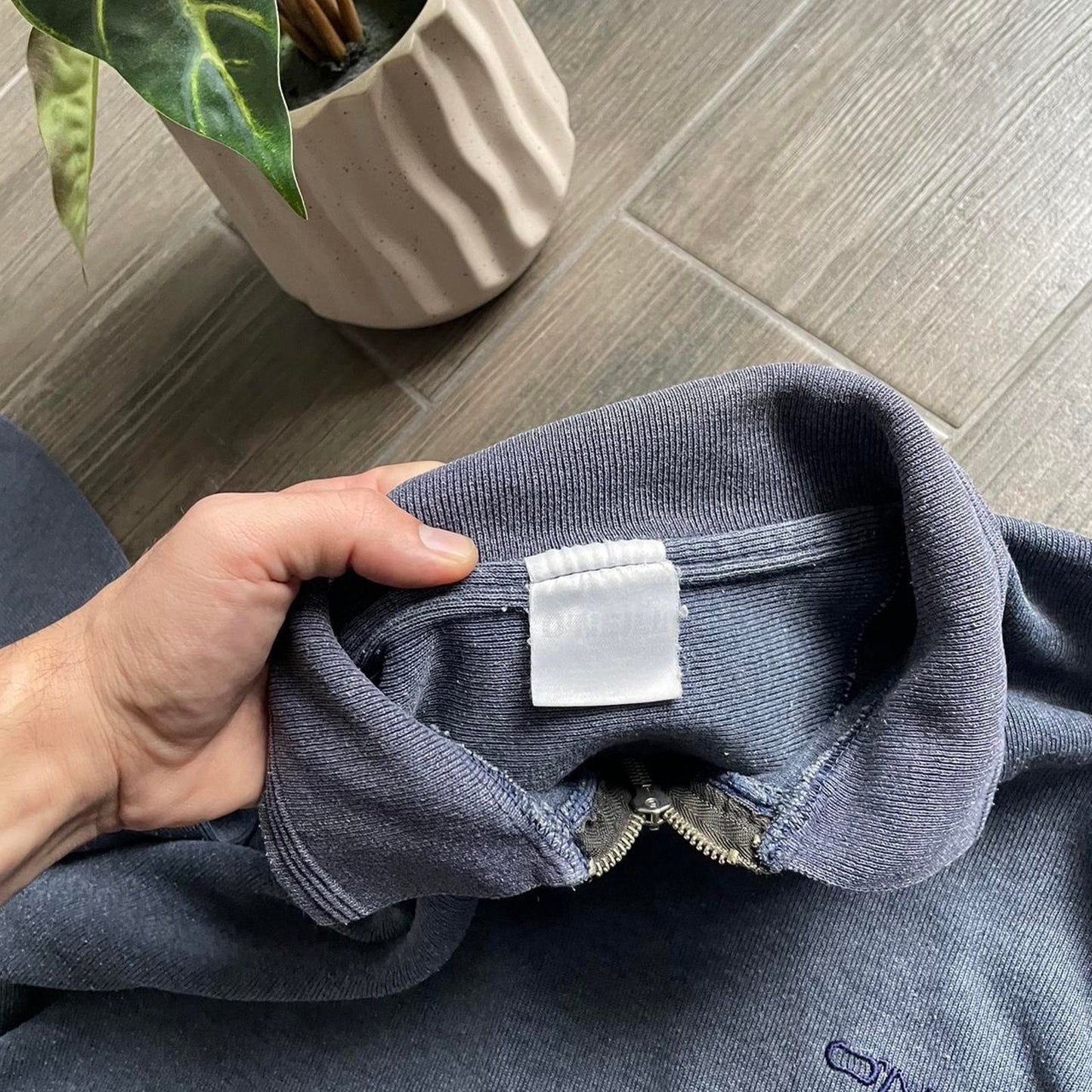 Oneill grey y2k baggy surf jumper XL