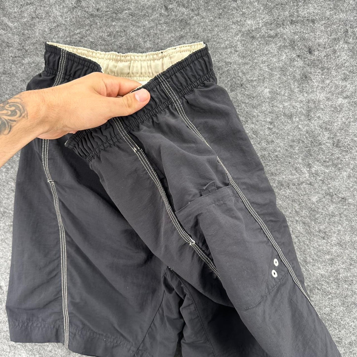 Nike black running shorts with