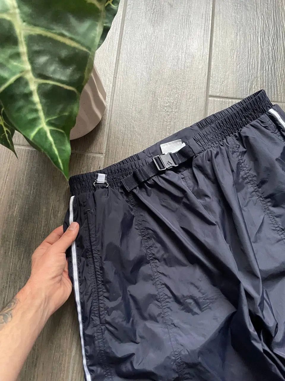 Adidas baggy y2k nylon pants