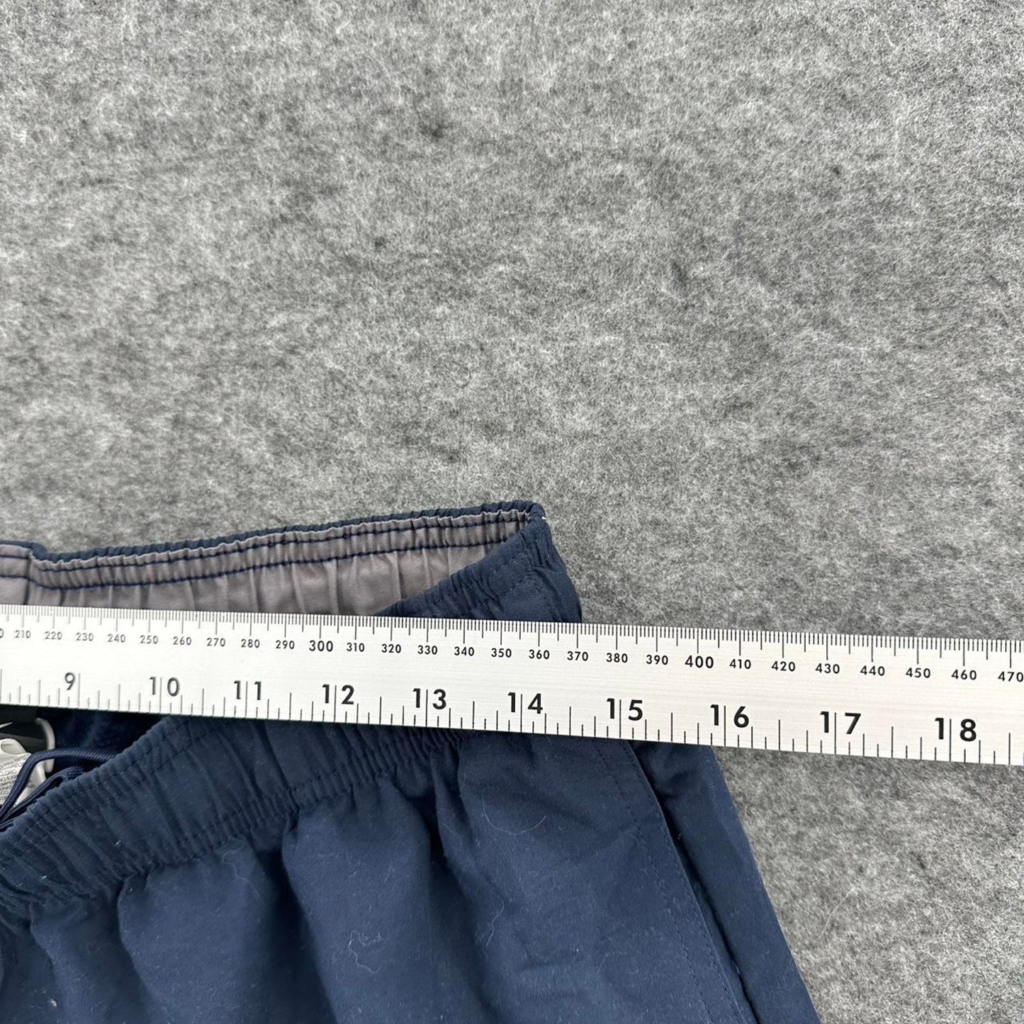 Nike navy blue running shorts