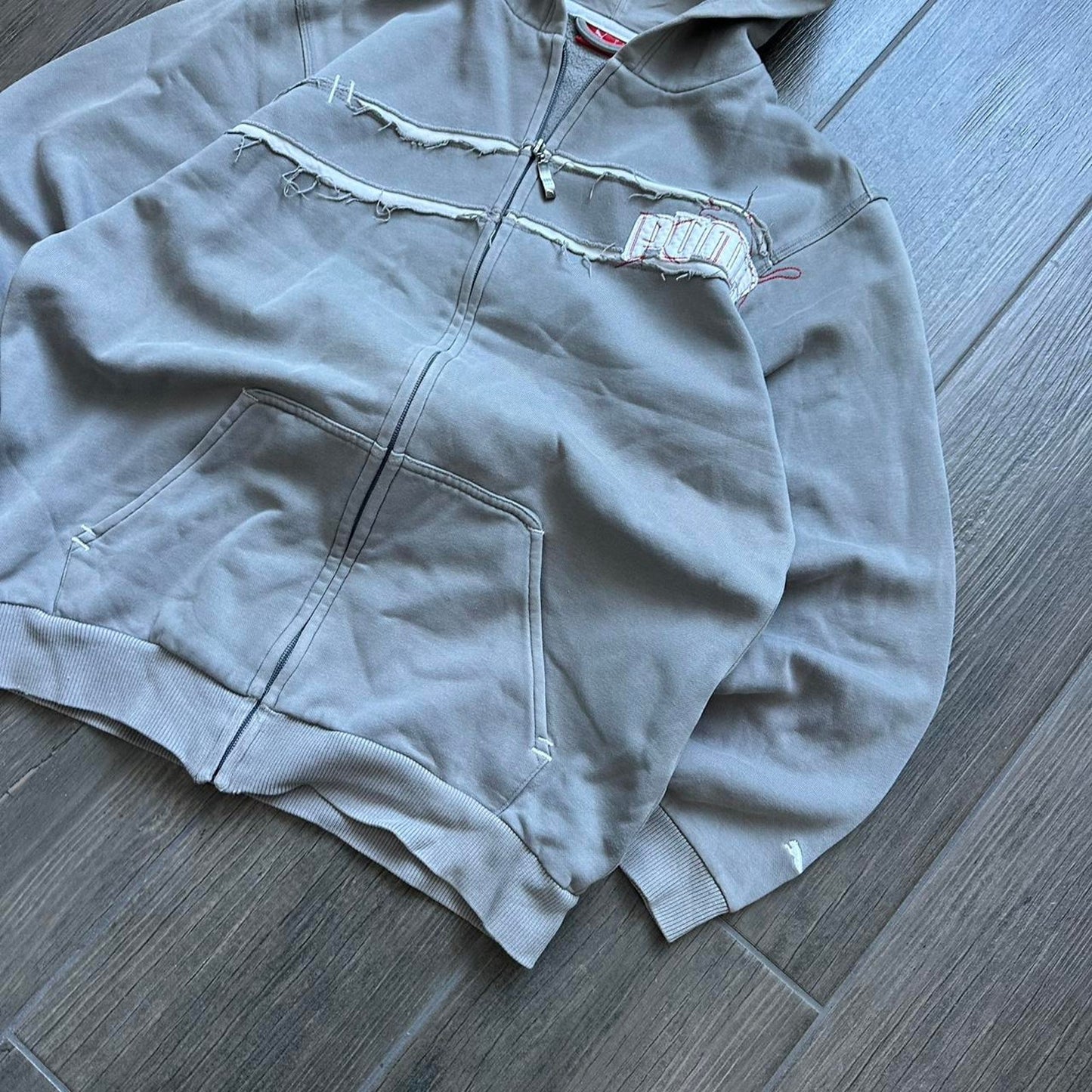 Puma zip up baggy y2k