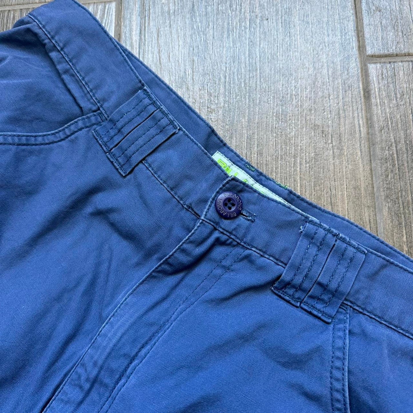 Billabong navy blue baggy shorts