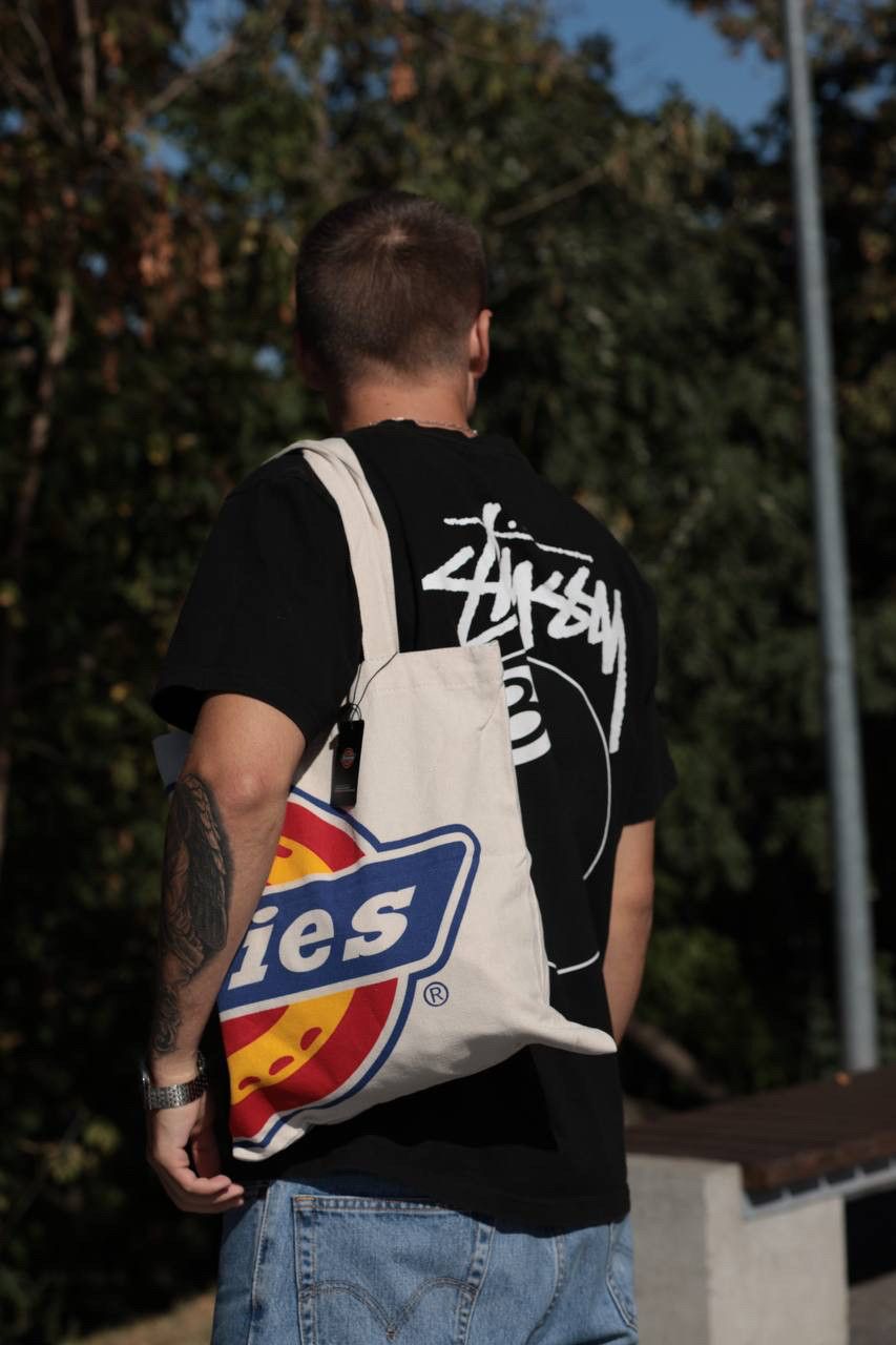 Dickies Big Logo Canvas Shopper Tote Bag