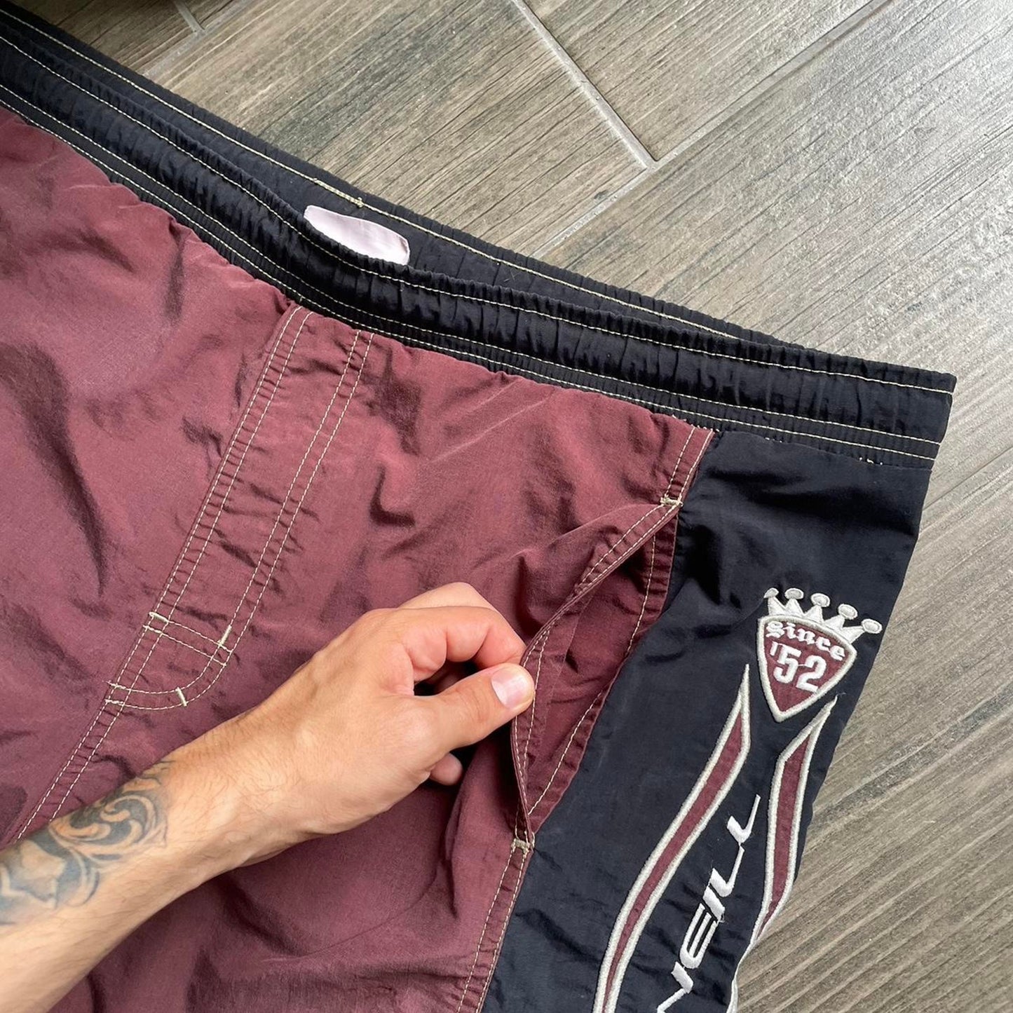 Oneill nylon baggy vintage shorts