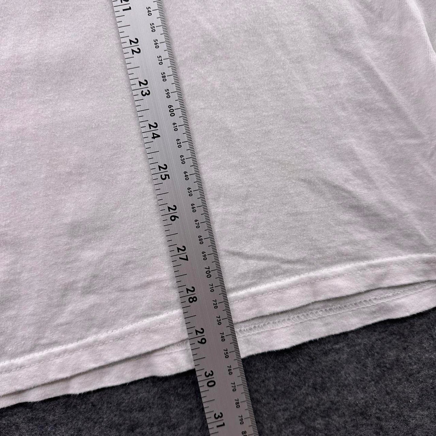 Nike white t shirt with red