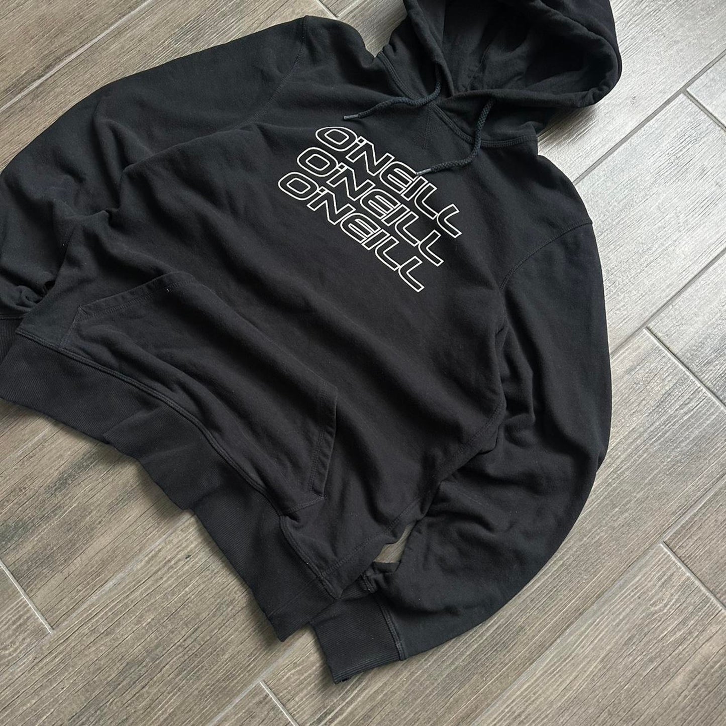 Oneill black hoodie with white logo