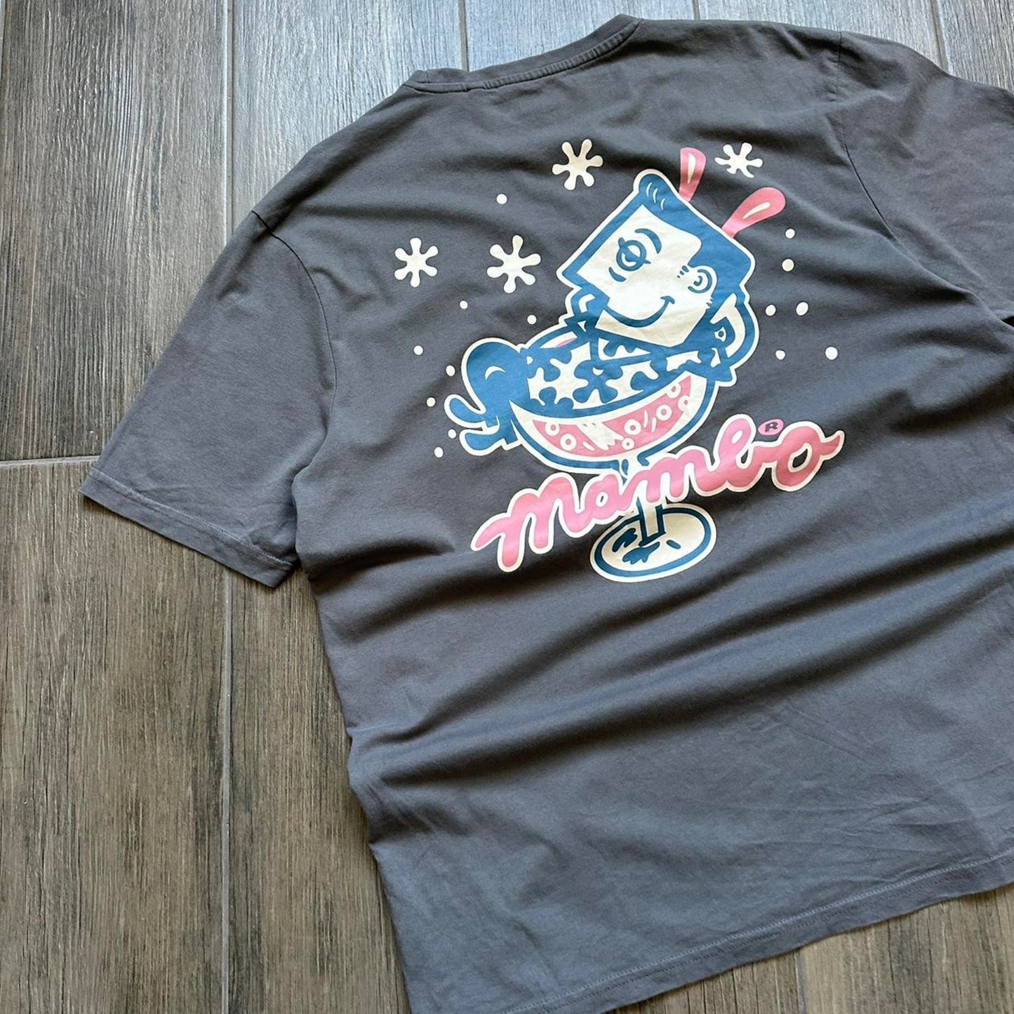 Mambo grey cotton t shirt