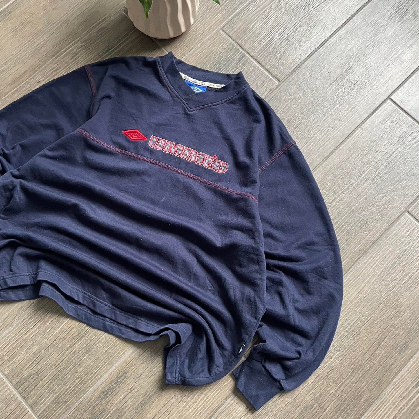 Umbro baggy navy streetwear M sweatshirt