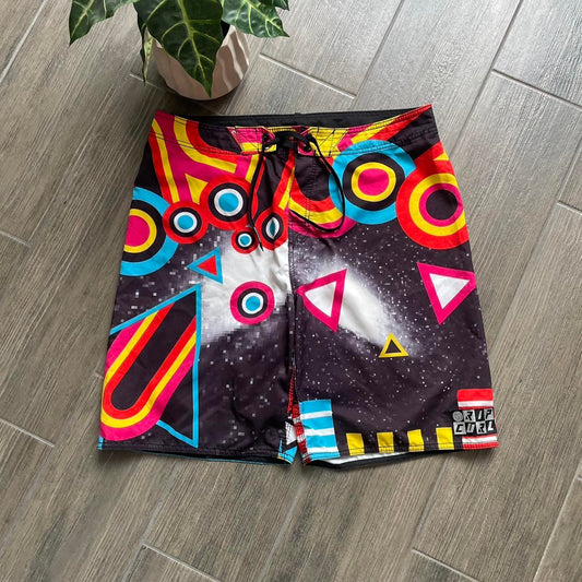 Rip Curl y2k nylon surf shorts