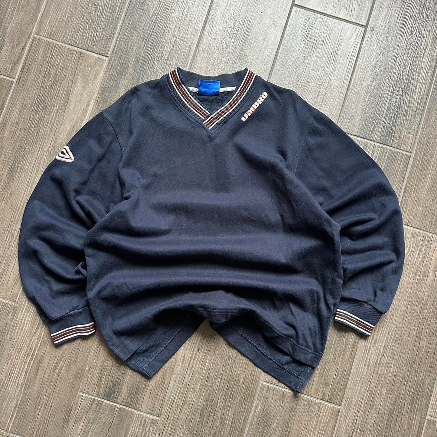 Umbro grey oversized y2k sport L-XL sweatshirt