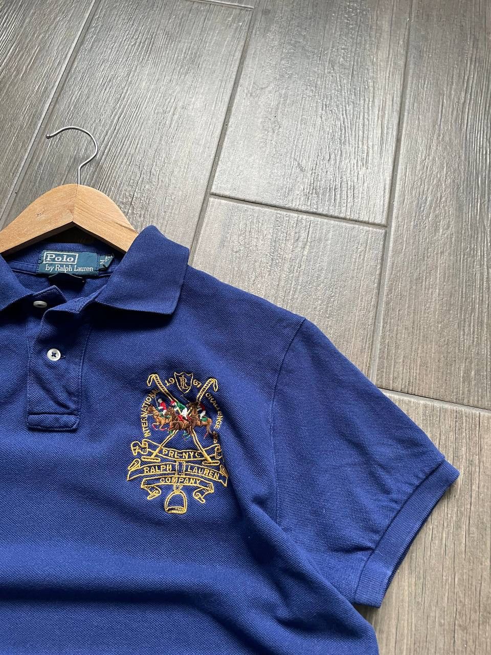 Polo Ralph Lauren navy vintage polo