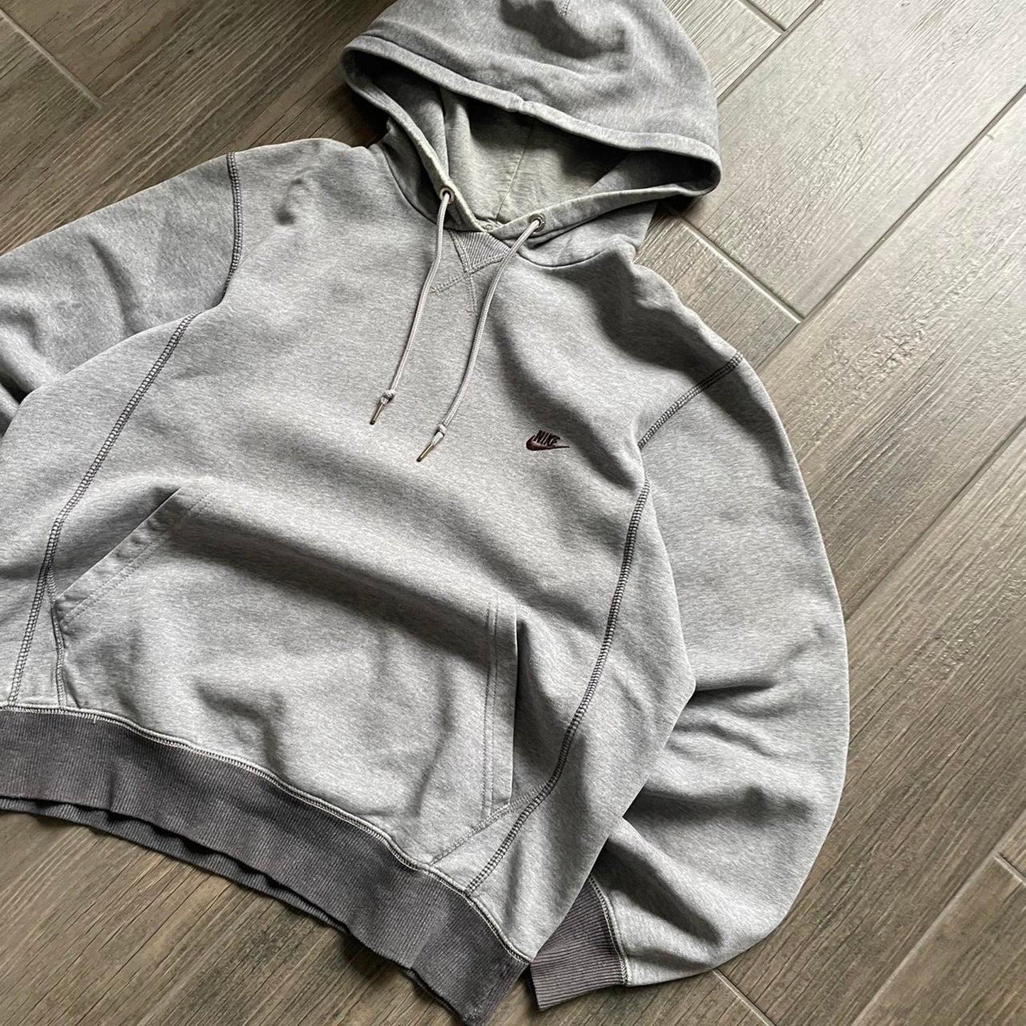 Nike grey vintage Oversized M cotton hoodie