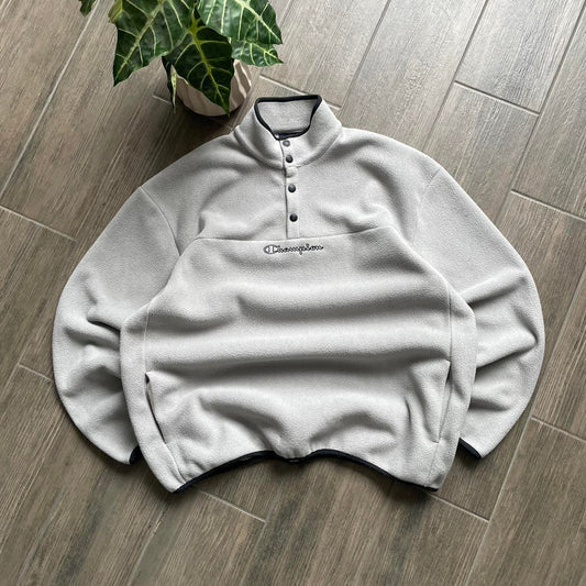 Champion fleece grey y2k baggy jumper