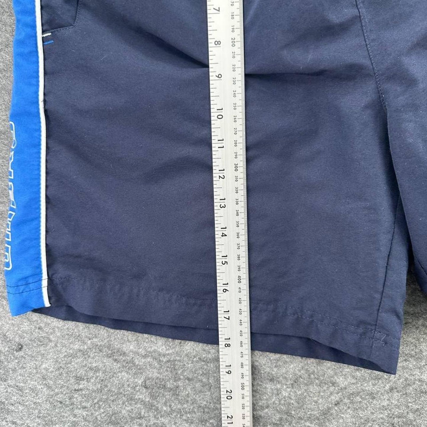 Umbro navy blue shorts with