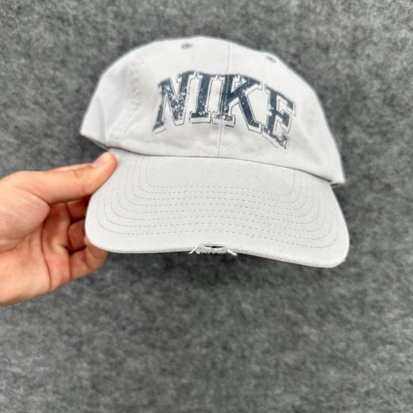 Nike gray white baseball