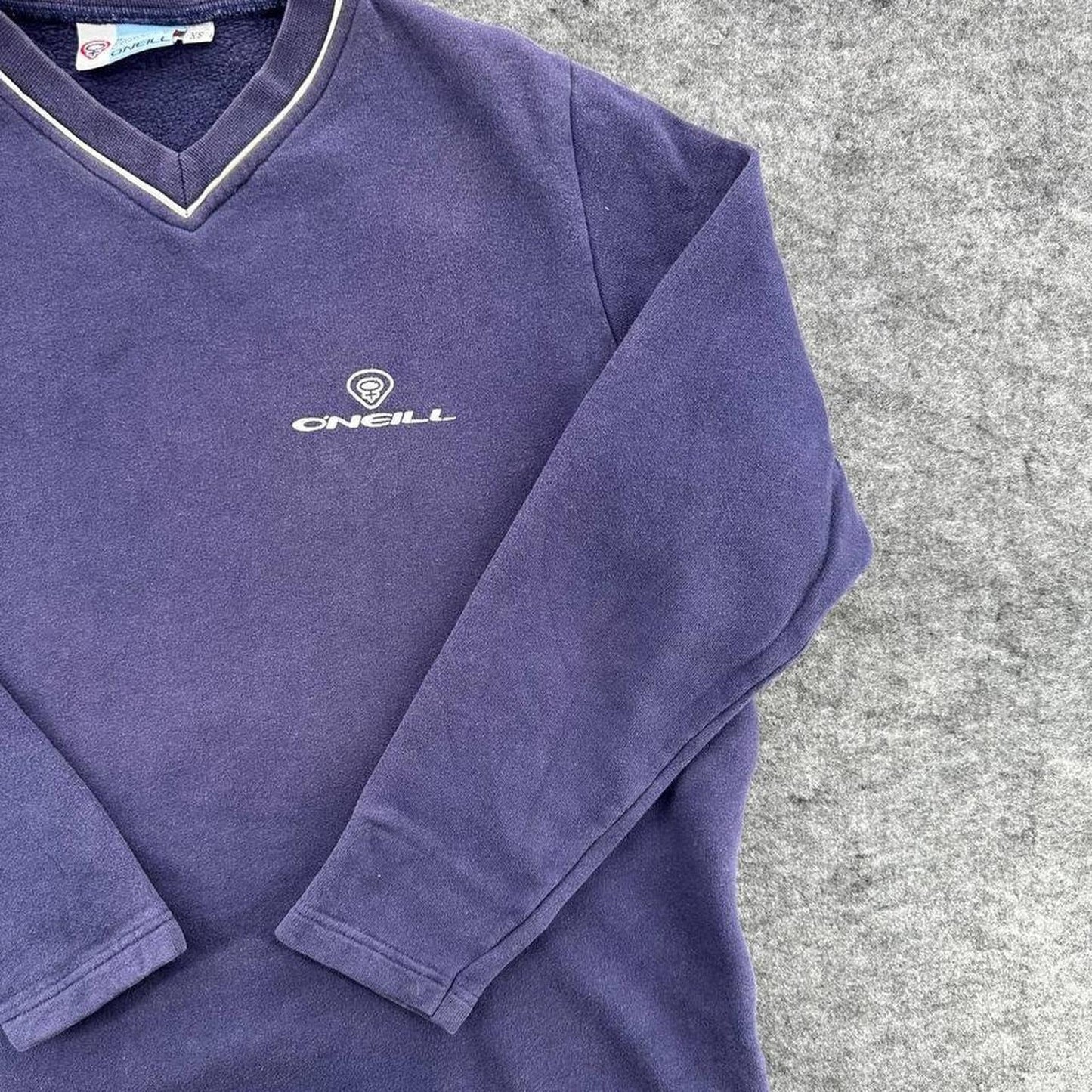 Y2k oneill women purple v neck