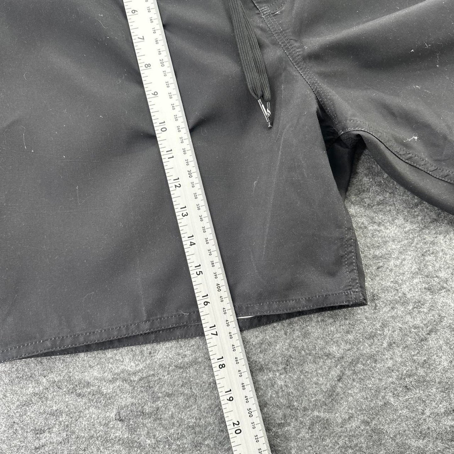 Quiksilver black swim shorts with
