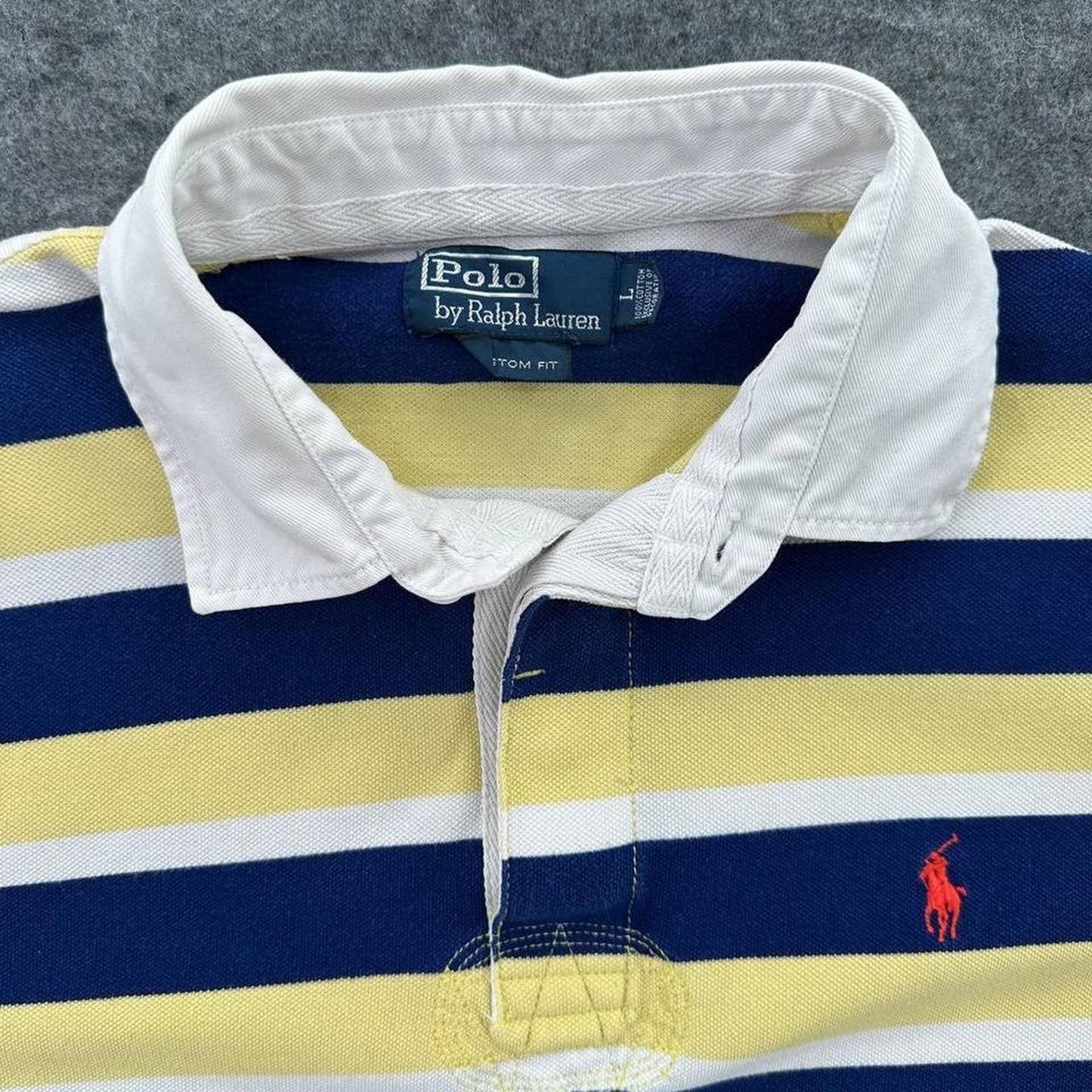 Polo ralph lauren yellow navy