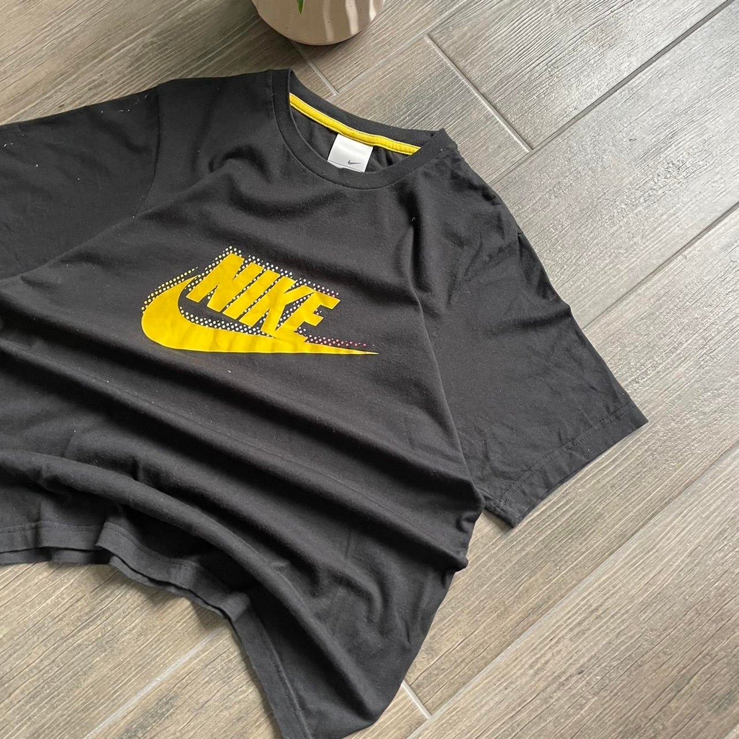 Nike black vintage baggy y2k tee