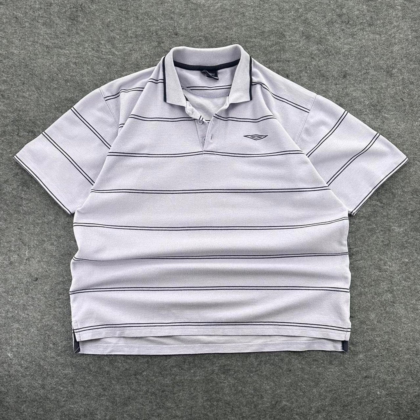 Umbro white polo shirt with