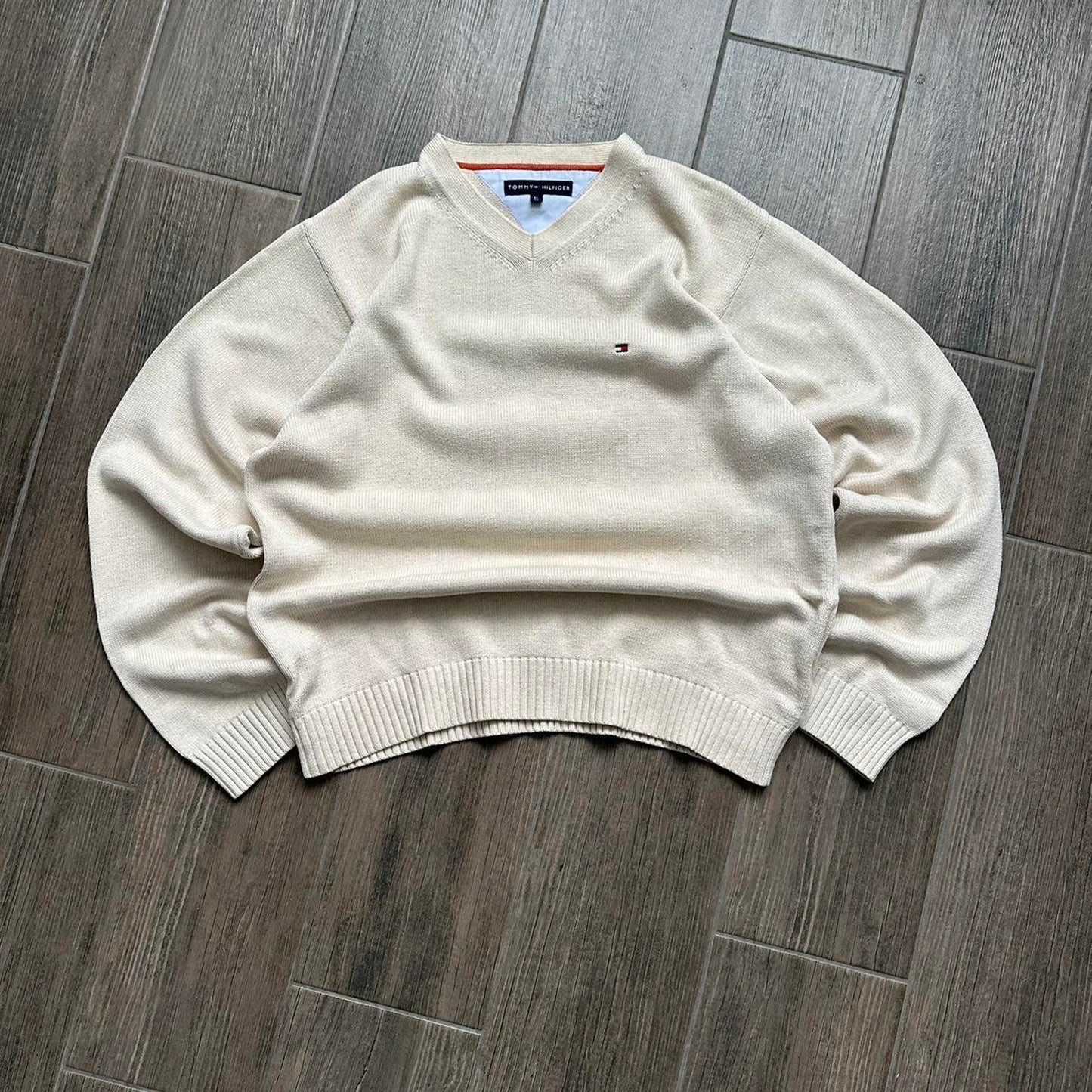Tommy Hilfiger baggy streetwear vintage sweater