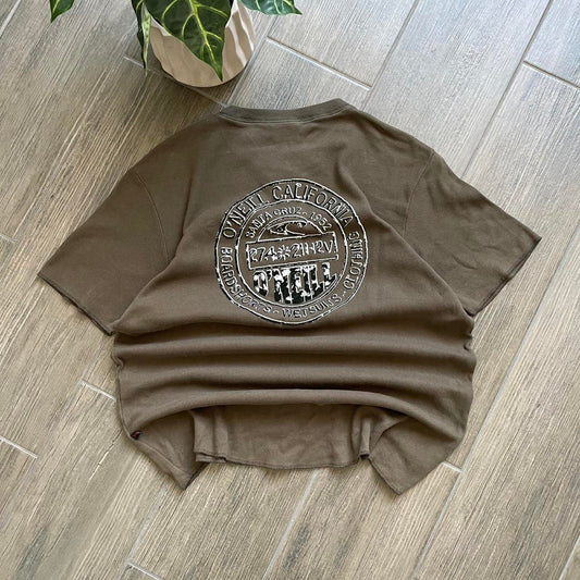 Oneill surf baggy y2k tee