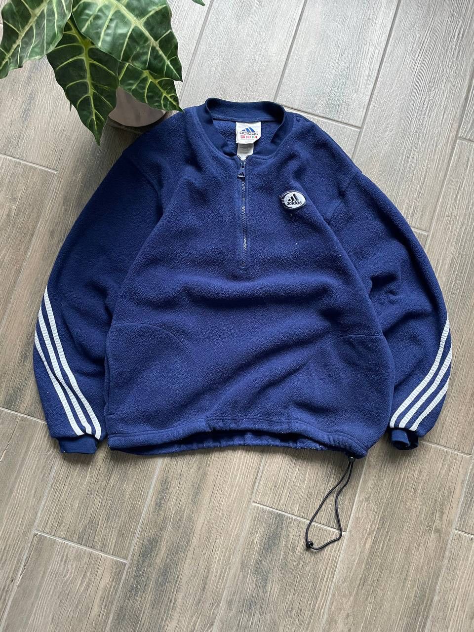 Adidas synchylla vintage fleece baggy gorpcore jumper