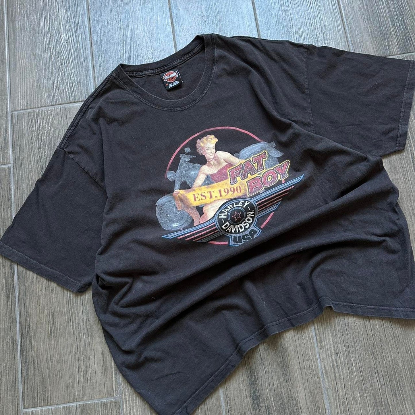 Harley Davidson black baggy XXL tee