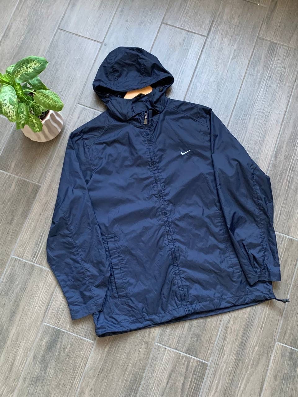 Nike navy y2k vintage light jacket