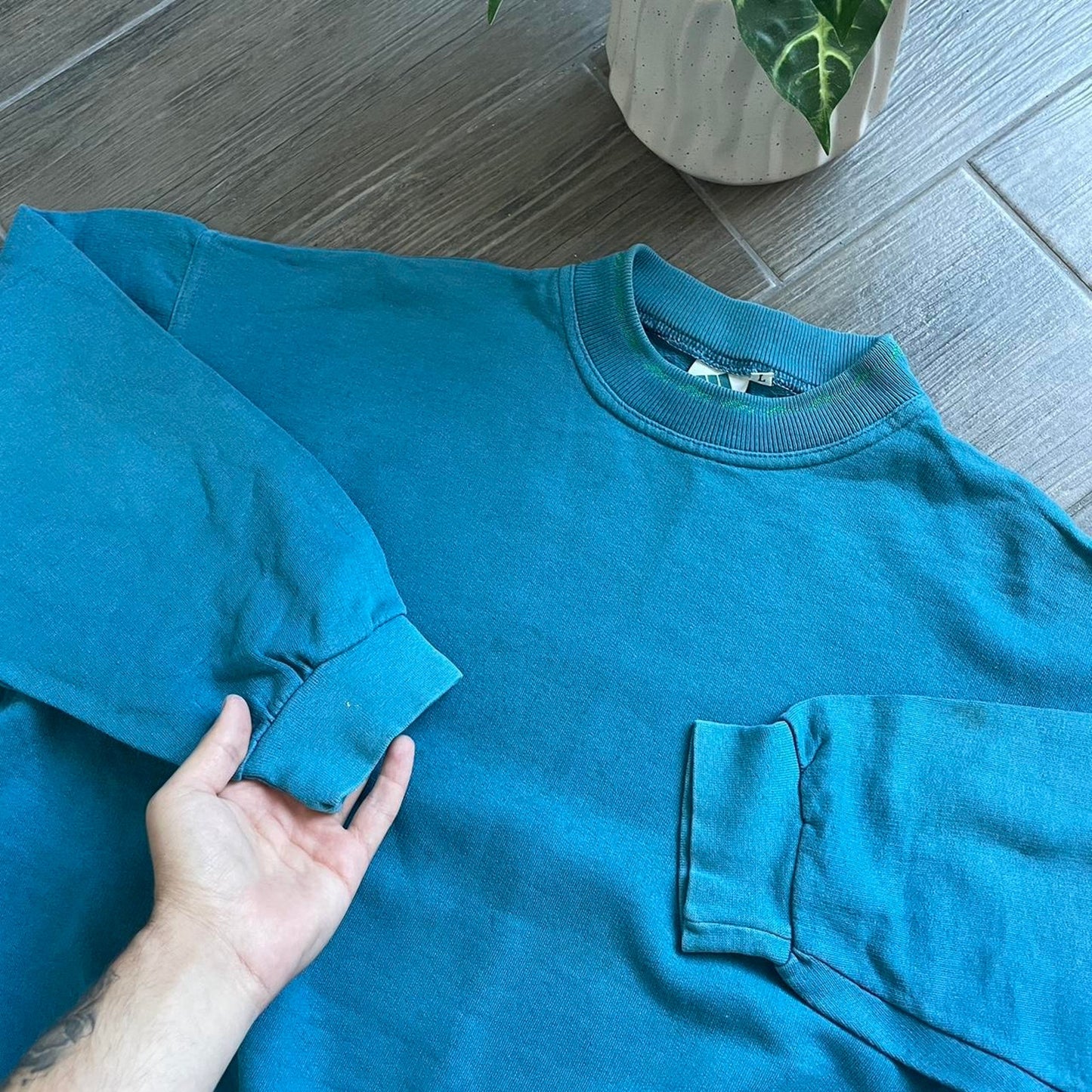 Adidas equipment y2k baggy sweatshirt