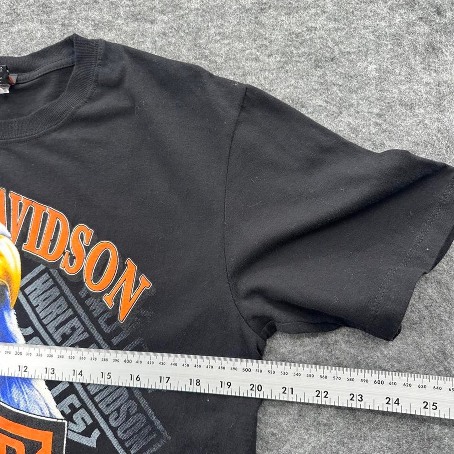 Harley davidson black t shirt with