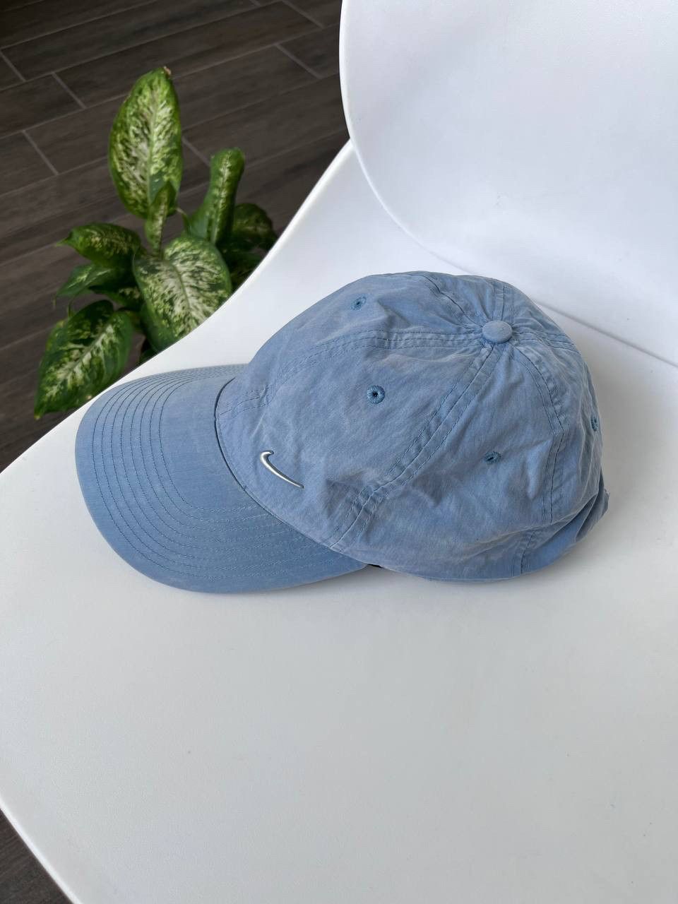 Nike Vintage Y2K Sky Blue Summer Cap Hat