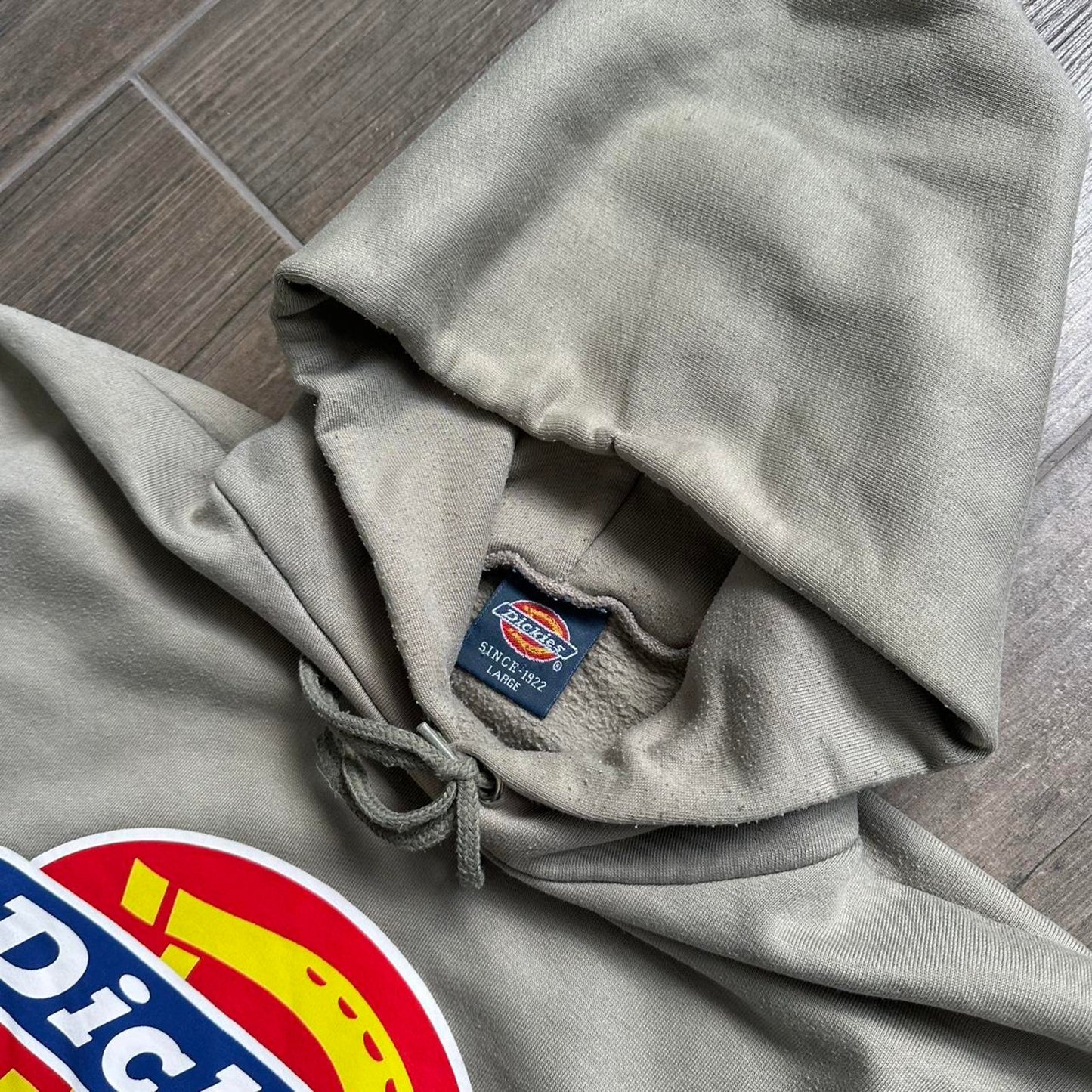 Dickies grey baggy skater y2k hoodie