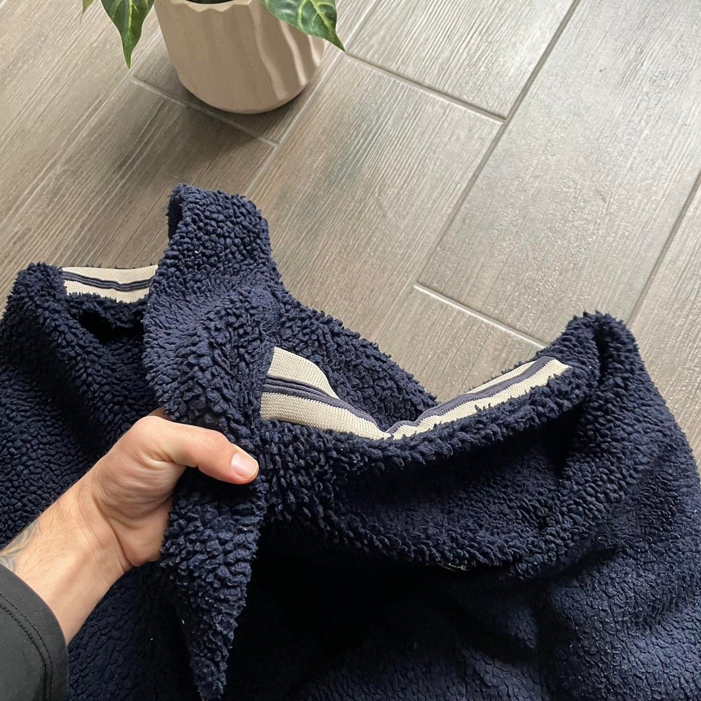 Y2K Oneill fleece navy baggy surf jumper XL