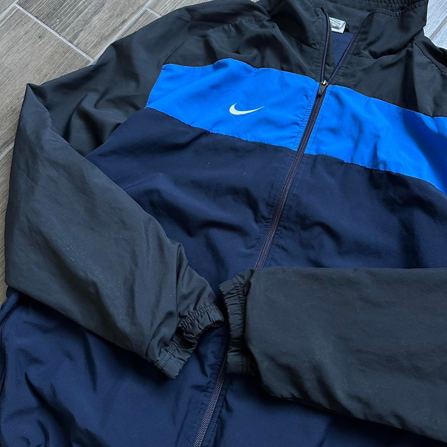 Nike navy y2k baggy streetwear