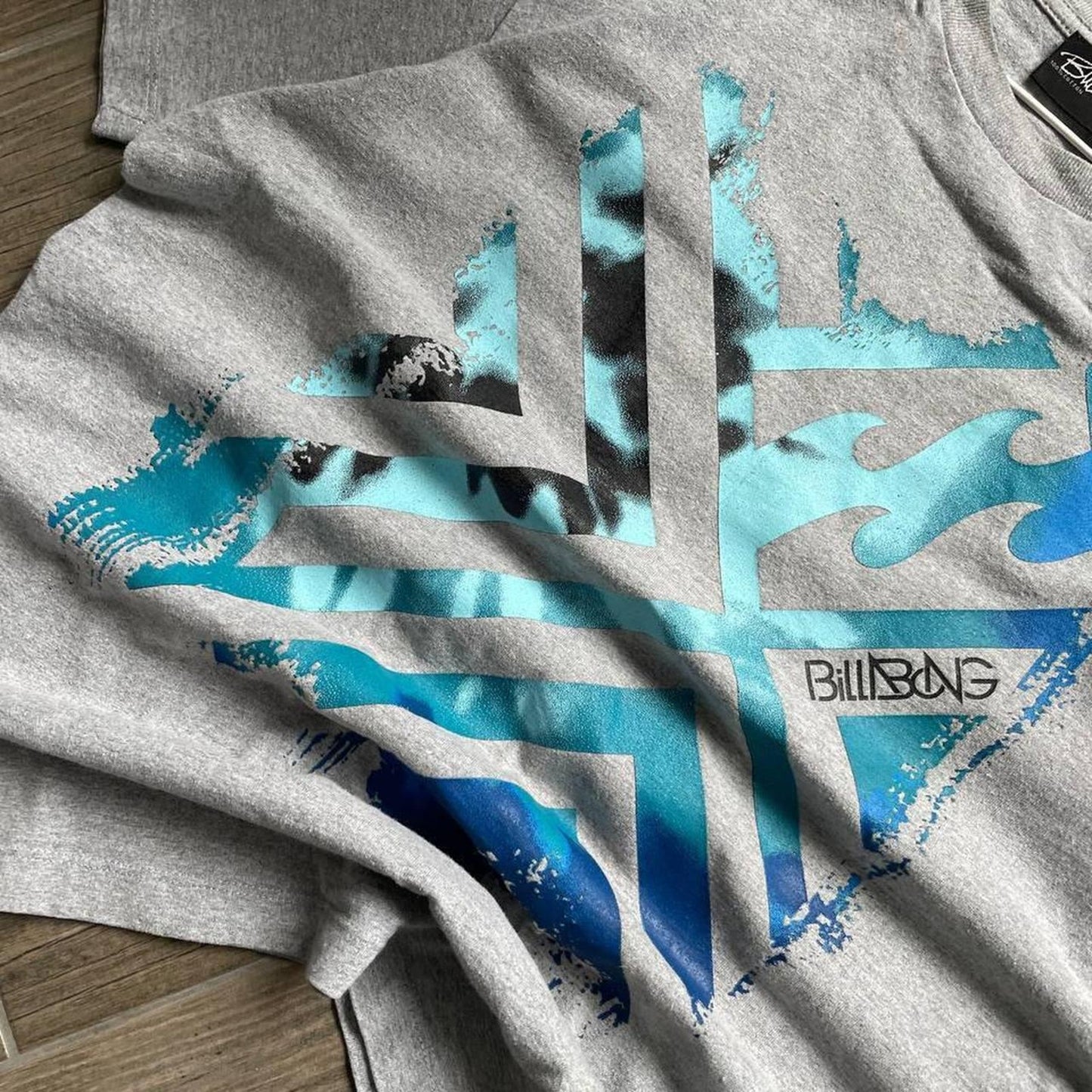Billabong grey y2k japan style tee